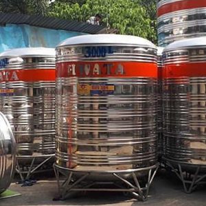 Bồn inox Hwata 3000 lít đứng