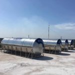 Bồn inox Sơn Hà 10.000 lít ngang