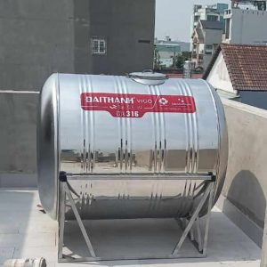 Bồn Inox Đại Thành 1500 lít ngang Vigo