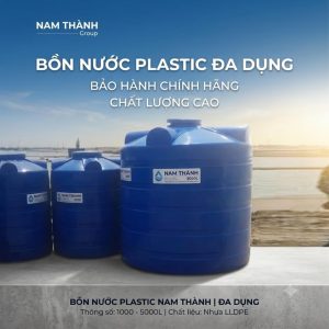 Bồn Nhựa Nam Thành 3.000 lít đứng