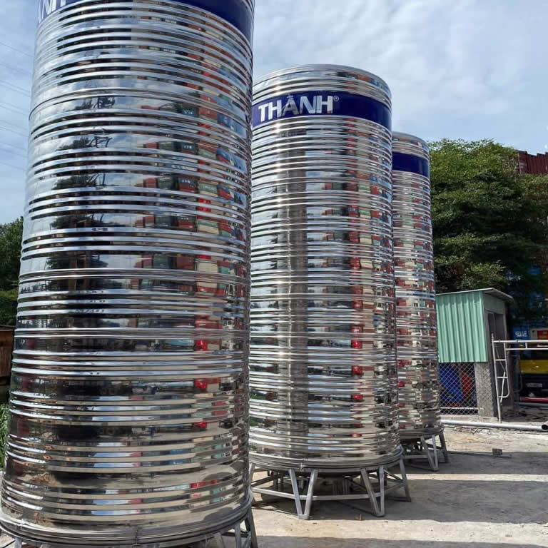 Bồn inox Đại Thành 10m3 đứng