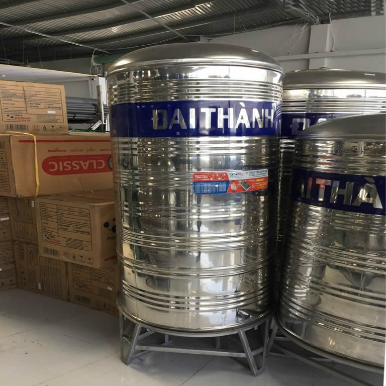 Bồn inox Đại Thành 2000 lít đứng