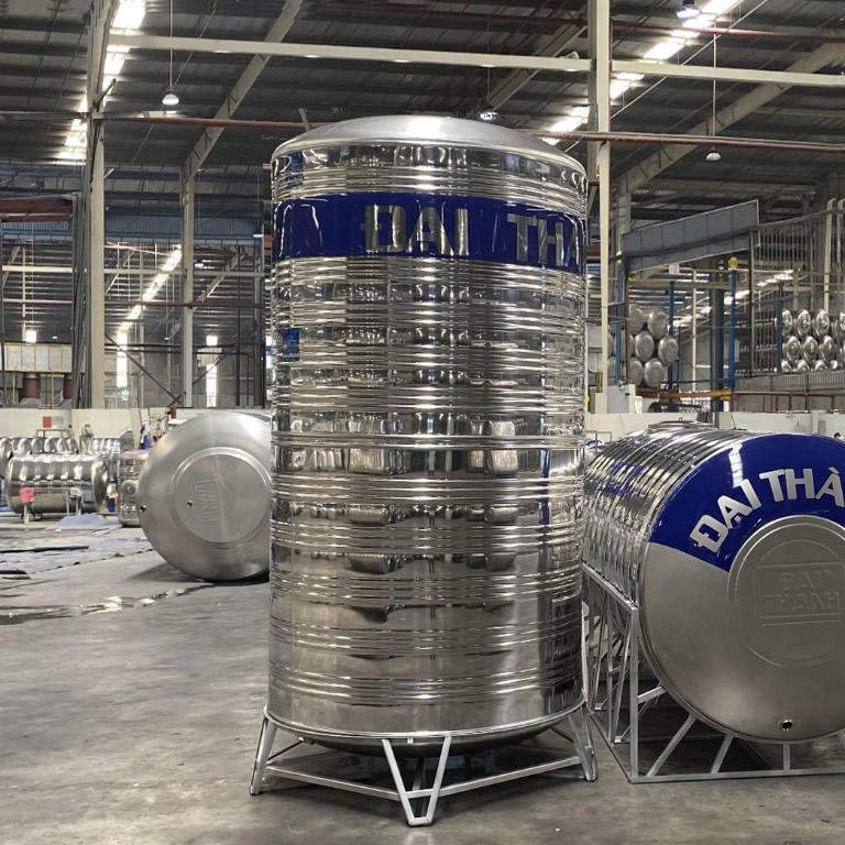 Bồn inox Đại Thành 5000 lít đứng