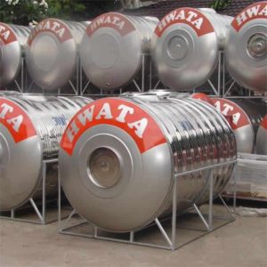 Bồn inox Hwata 2.500 lít nằm ngang