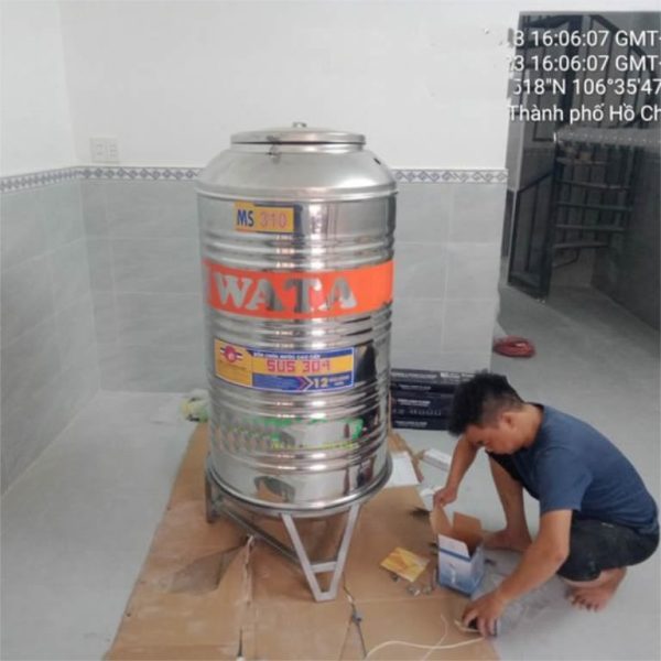 Bồn inox Hwata 300 lít đứng