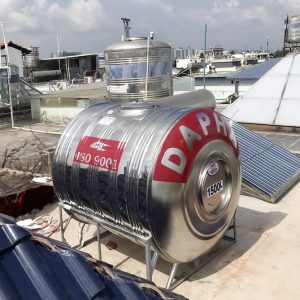 Bồn inox Dapha 1500 lít ngang