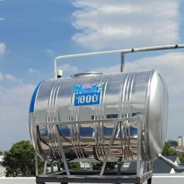 Bồn nước inox Toàn Mỹ 1.000 lít ngang