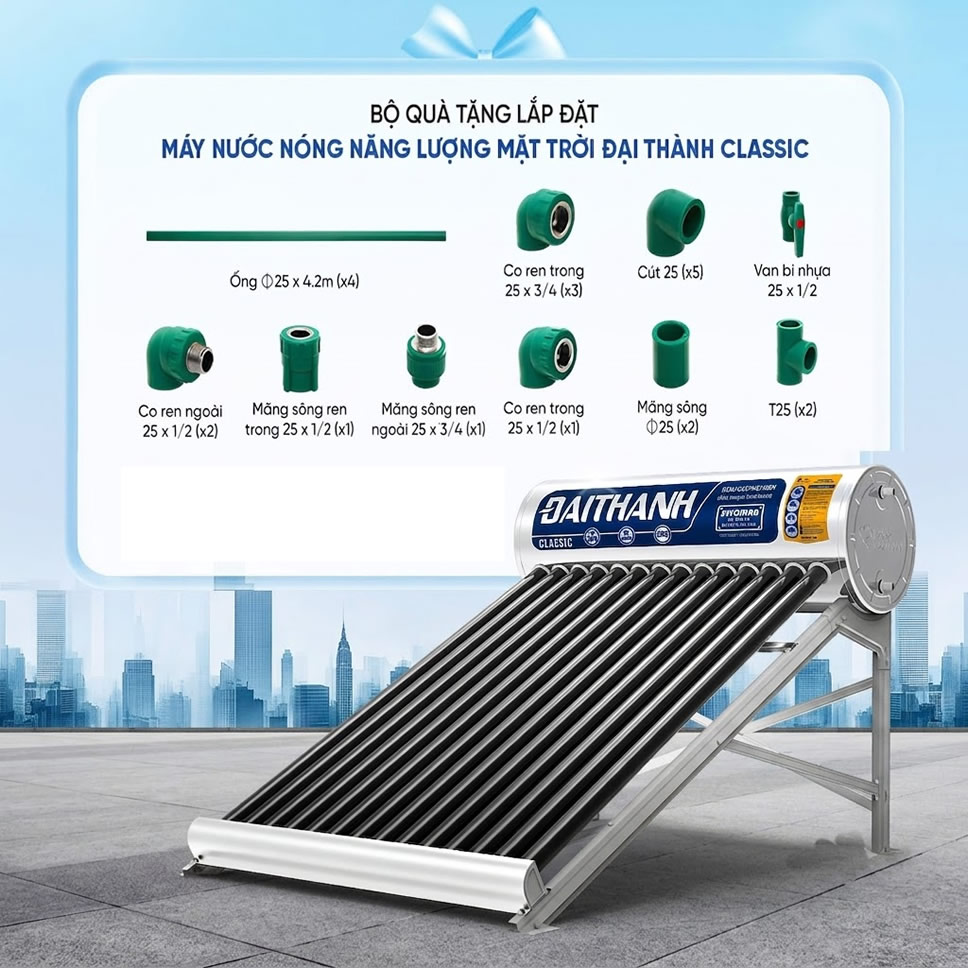 Mua máy năng lượng Đại Thành Tặng khuyến mãi