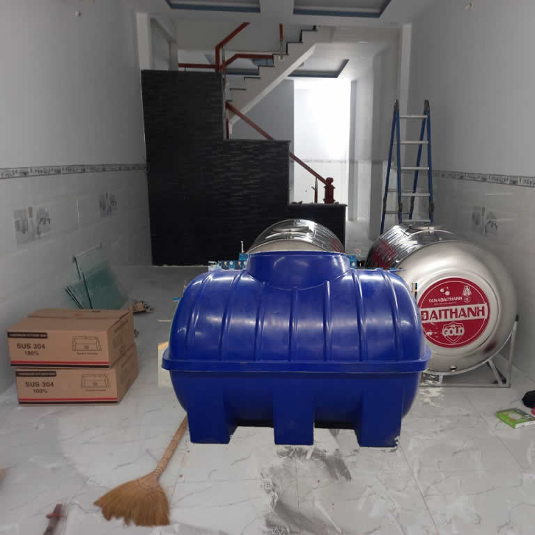 Kích thước Bồn Nhựa 500 lít ngang Đại Thành THM