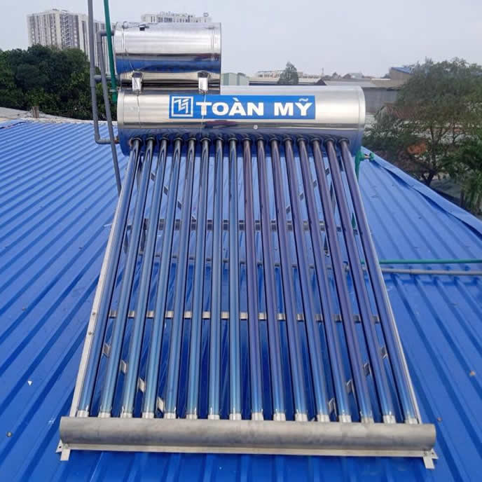Máy năng lượng mặt trời 160L Toàn Mỹ