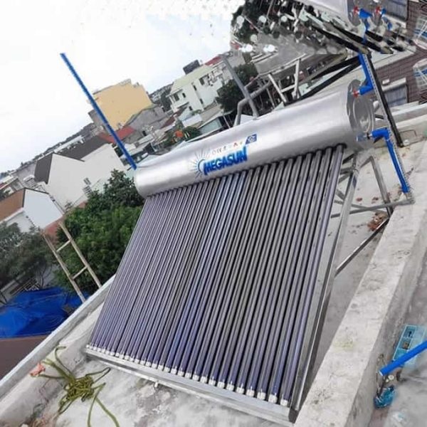 Máy nước nóng mặt trời 300L Megasun KAS SUPER