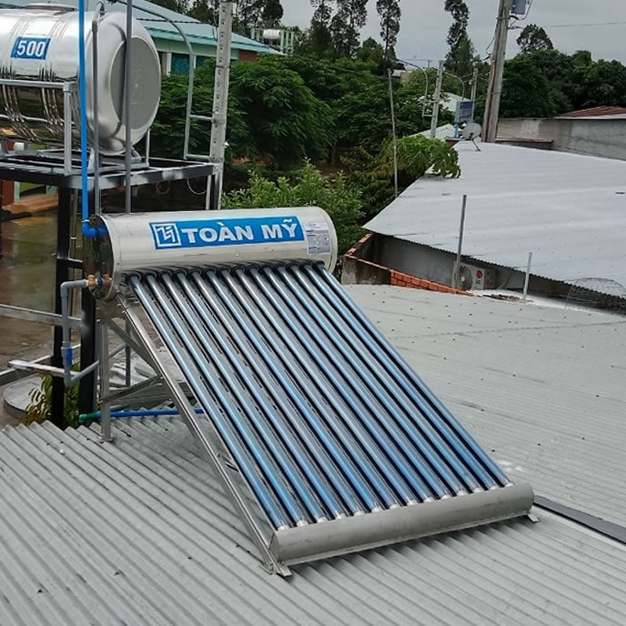 Máy nước nóng Năng Lượng Mặt Trời Toàn Mỹ 140 lít