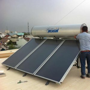 Máy nước nóng mặt trời 500L Megasun chiu áp