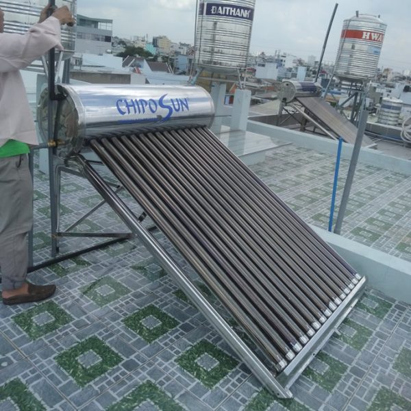 Máy nước nóng năng lượng mặt trời 180 lít Chipo Sun