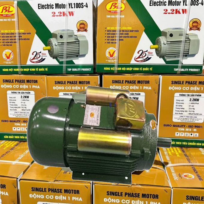 Motor Bảo Long 3Hp tua 1400