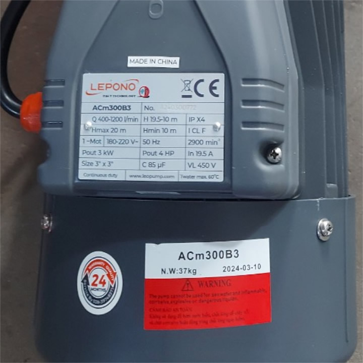 TSKT Máy bơm nước Lepono AC300B3