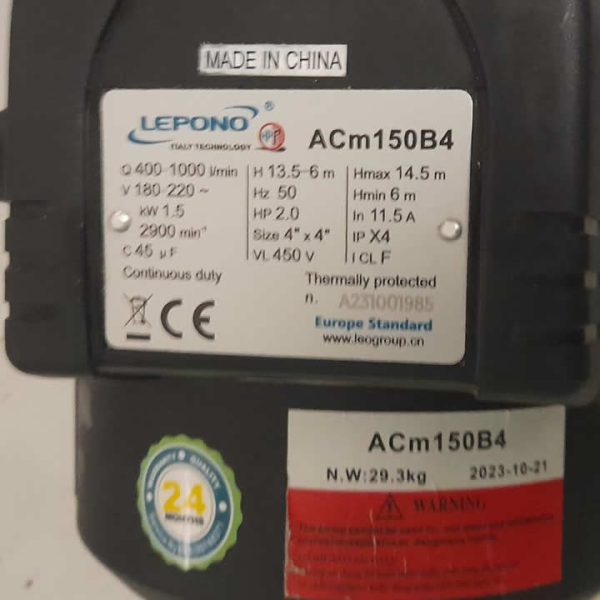 TSKT Máy bơm Lepono ACm150B4