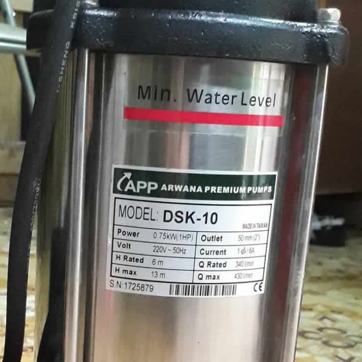 TSKT Máy bơm nước thải 1HP Có dao cắt APP DSK10