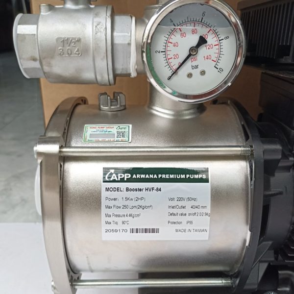 Máy bơm biến tần 2Hp APP HVF-84