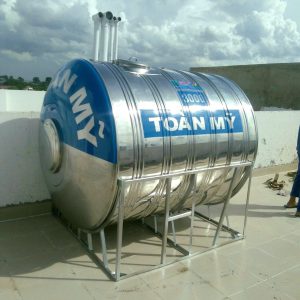 Bồn inox Toàn Mỹ 3000 lít ngang