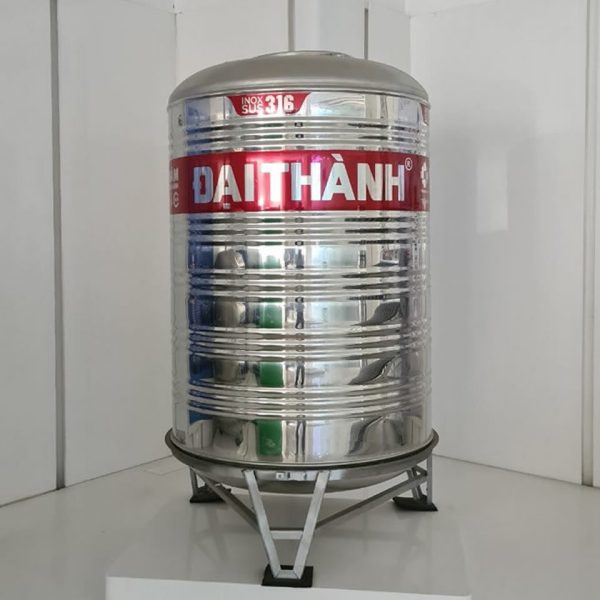 Bồn Inox Đại Thành 1000 lít đứng Vigo