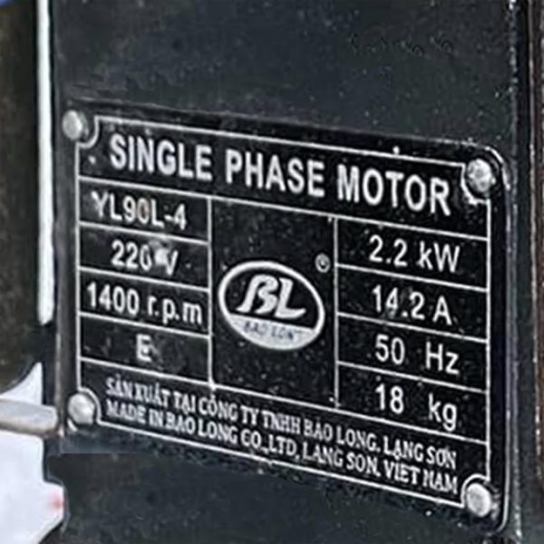 TSKY Motor Bảo Long 3Hp tua 1.400