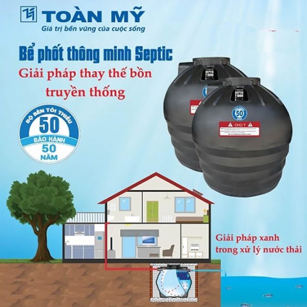 Bồn tự hoại Toàn Mỹ