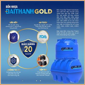 Bồn nhựa Đại Thành Gold