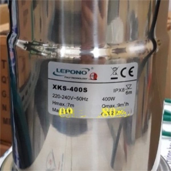 TSKT Máy bơm nước thải 1/2Hp Lepono XKS400S