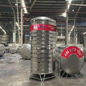 Bồn nước inox Đại Việt 3000L đứng