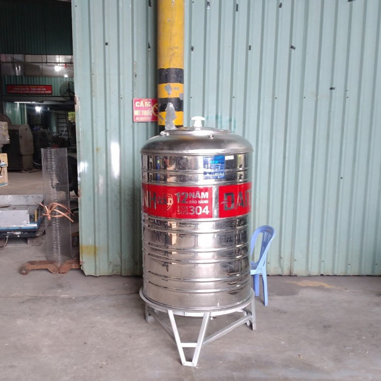 Bồn inox Đại Việt 500 lít đứng