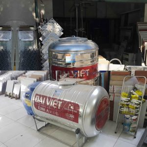 Bồn inox Đại Việt 500 lít ngang