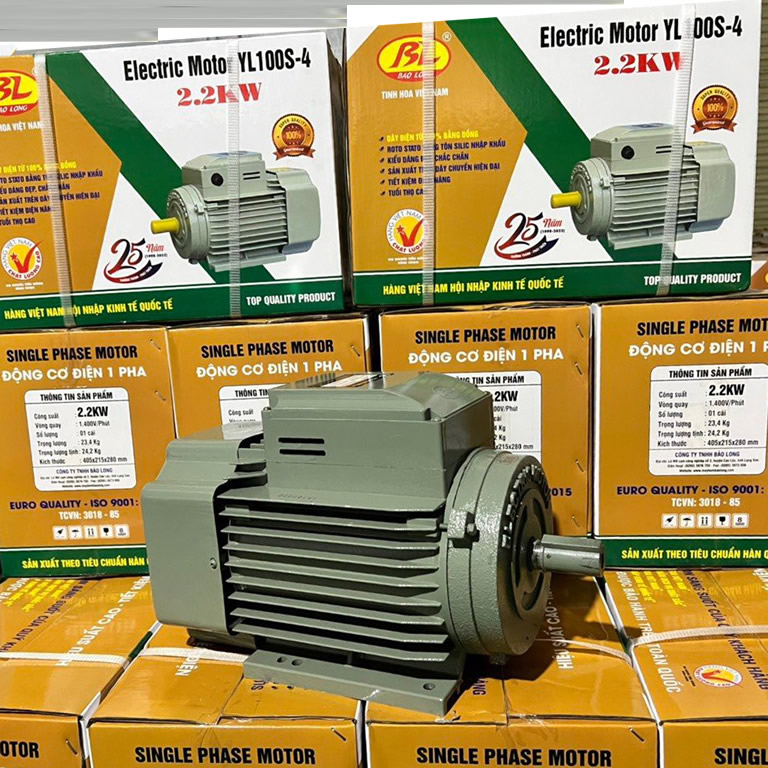 Motor Bảo Long 3Hp tua chậm