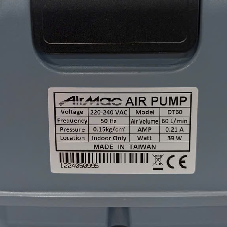 Máy Thổi Khí Airmac DT60 (39w)
