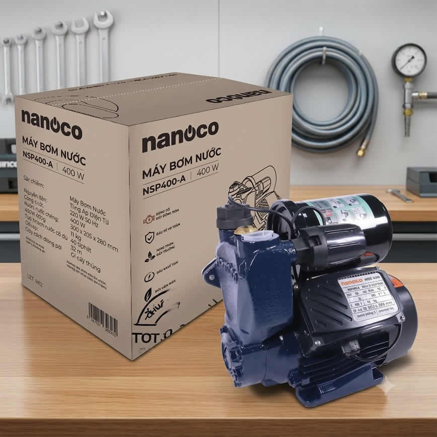 Máy bơm NANOCO NSP400-A