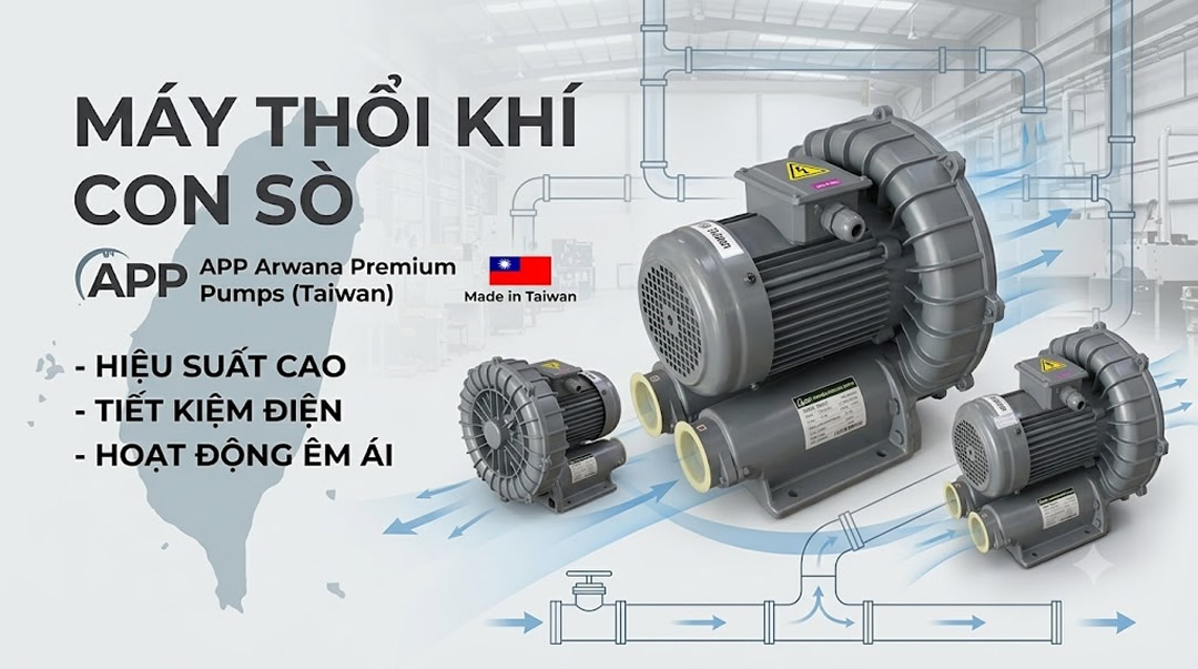 Máy thổi khí APP